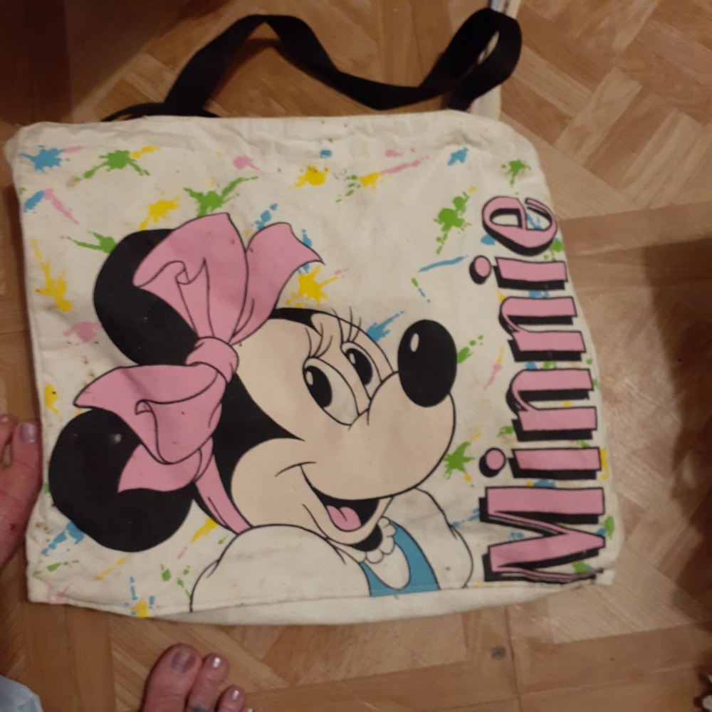 Vintage 100% Authentic Disney minnie mouse Handbag tote
